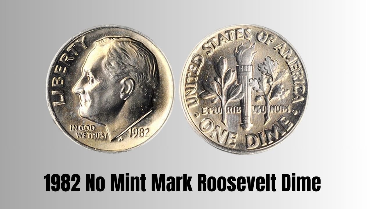1982 No Mint Mark Roosevelt Dime