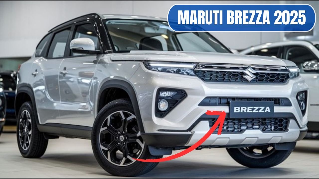Maruti Brezza 2025 7-Seater New Model Launched at Low Price with 2956cc Engine and Strong Mileage – View Showroom Price